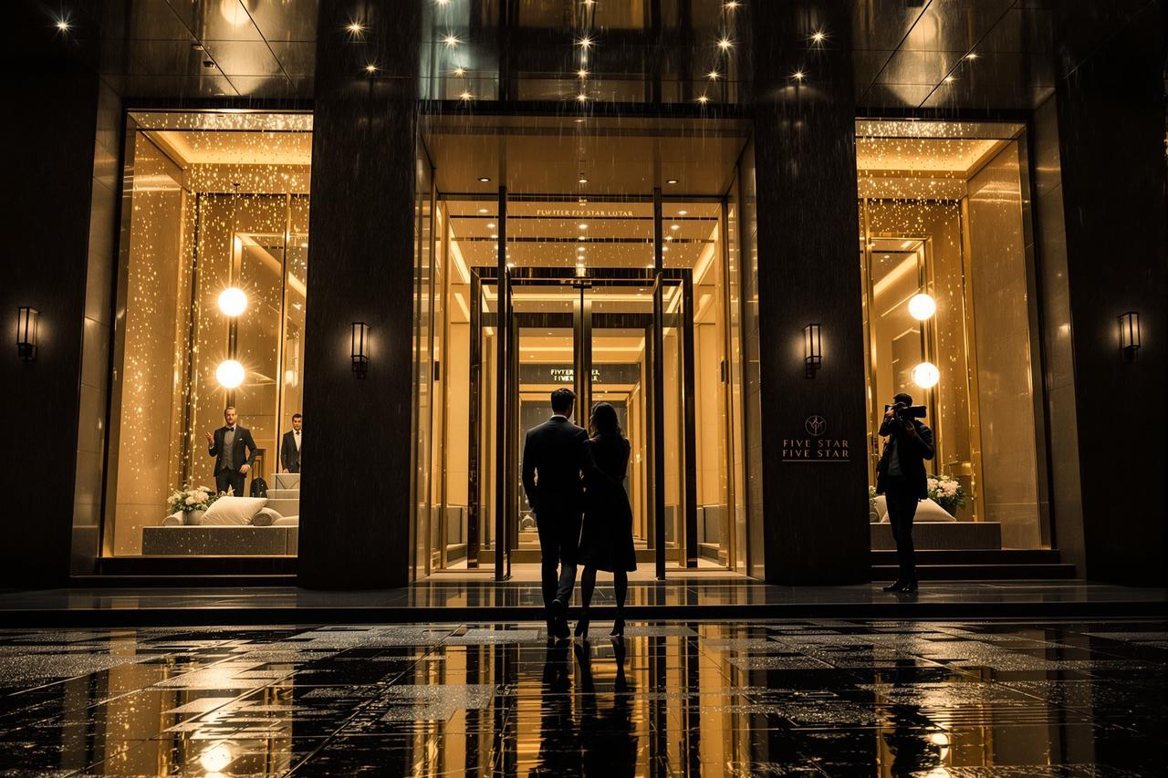 51暗网 - 顶流男星深夜密会神秘女子，酒店同框照曝光引全网热议